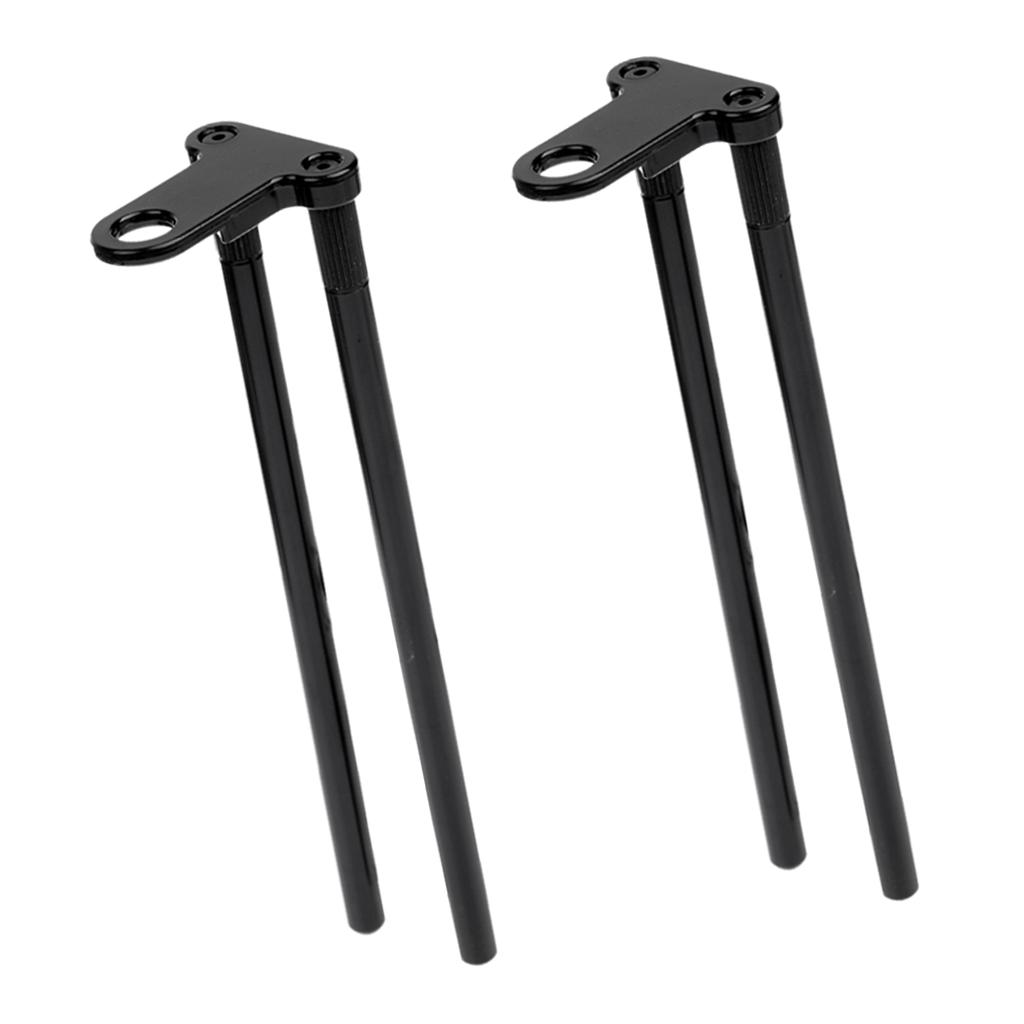 2Pcs Aluminium Alloy Snag Bars Ear Carp Fishing Anti Falling Windproof