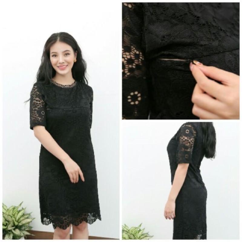 Tổng hợp mẫu váy cho con bú sale 150k, đầm cho con bú lẻ size xả kho
