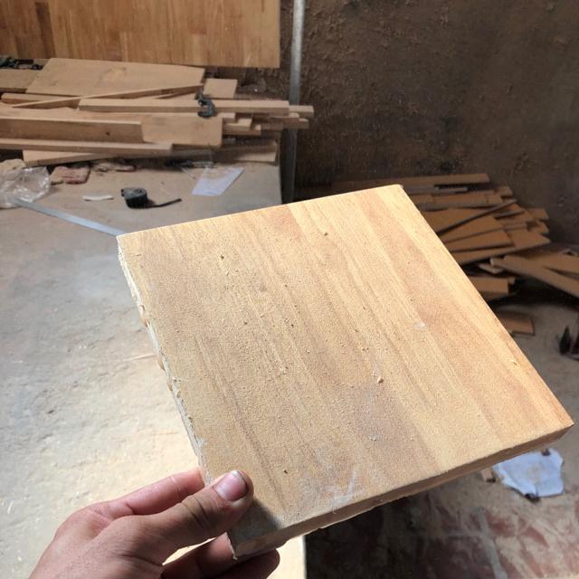 Tấm gỗ cao su 20x20 ️FREESHIP ️ bền đẹp FREE