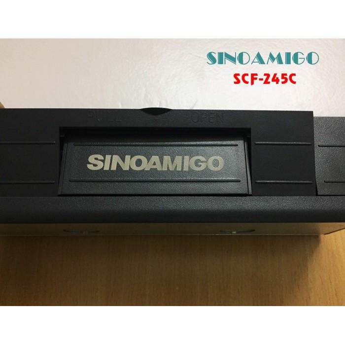 Hộp ổ cắm điện âm sàn nâng Sinoamigo SCF-245C, lắp 9-12 modules - Hàng chính hãng