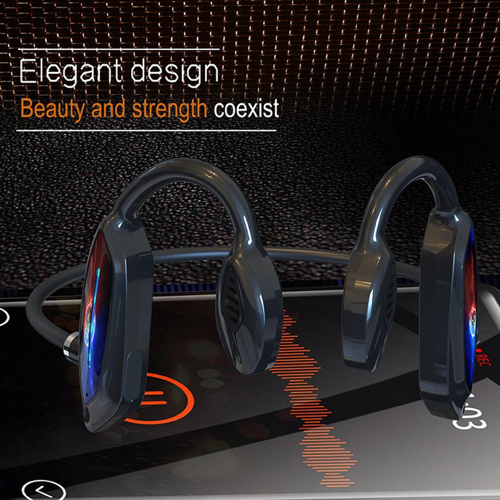 Wireless Bone Conduction Headphones Bluetooth Sport Headset for Running Walking Sports