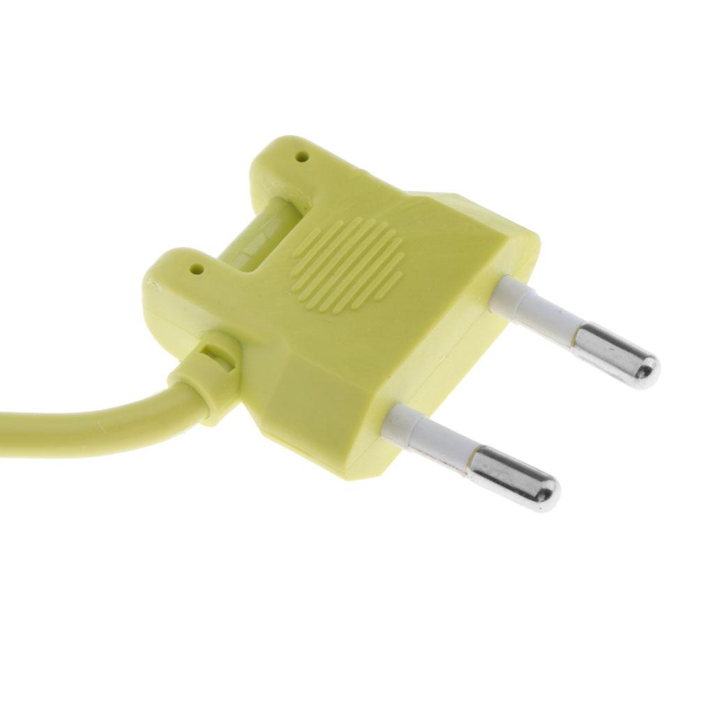 EU Plug Extension Socket Outlet Hub Travel Power Strip 6-Ports with 4 USB