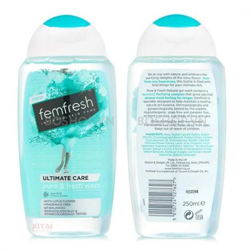 Dung dịch vệ sinh cho cả nữ và nam Femfresh Anh giúp làm sạch sẽ, thơm mát, ngăn ngừa viêm, ngứa, nấm phụ khoa - OZ Slim Store