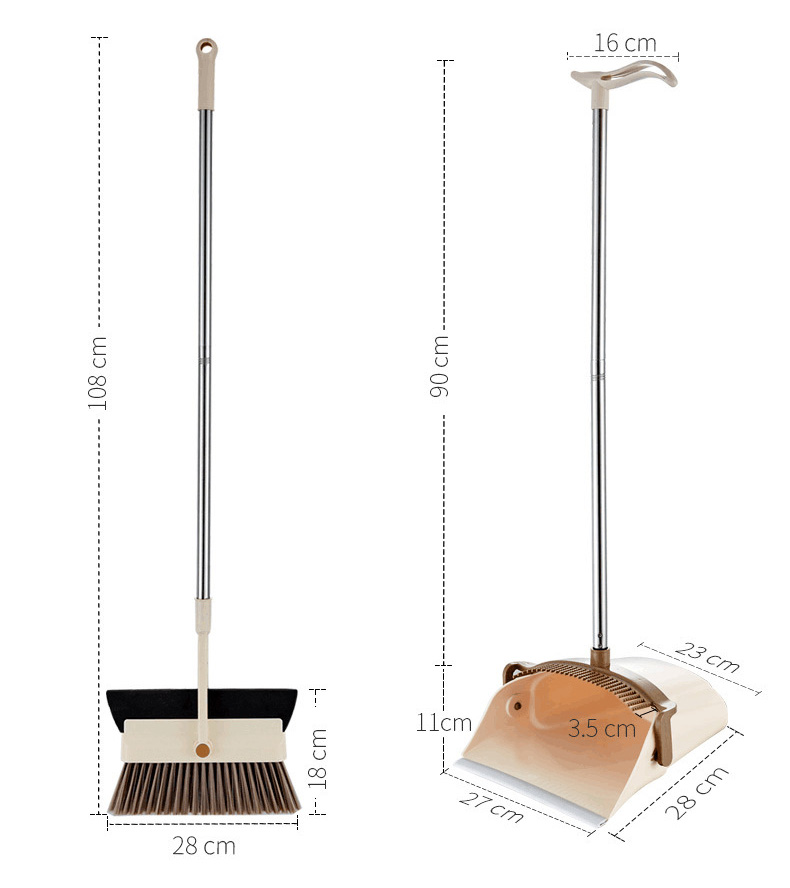 Bộ Chổi Quét Nhà Kèm Hốt Rác Đa Năng Thông Minh Thế Hệ Mới Có Thể Tháo Rời , Lắp Ráp Dễ Dàng - PaKaSa - Hàng Chính Hãng