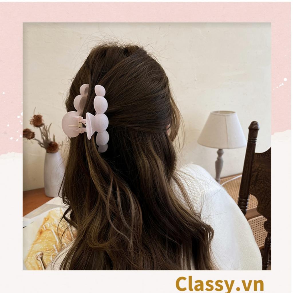 Kẹp càng cua, kẹp tóc Classy  cỡ lớn 6.5CM, dễ tạo kiểu, không gây rụng tóc PK1131