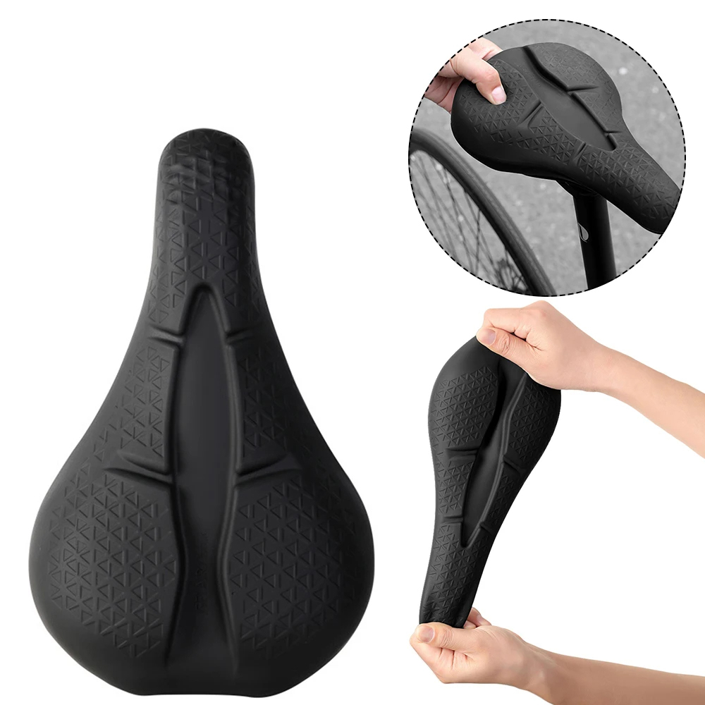 Bọc Đệm Xe Đạp Chống Đau Mông Cao Su GEL AIR lưới tổ ong mặt dưới cho đệm yên 28x17 cm, Mềm Chống Nước Địa Hình Phụ Kiện - Mai Lee