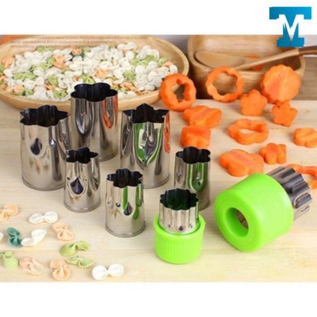 Bộ khuôn cắt tỉa tạo hình rau củ quả 8 món cao cấp