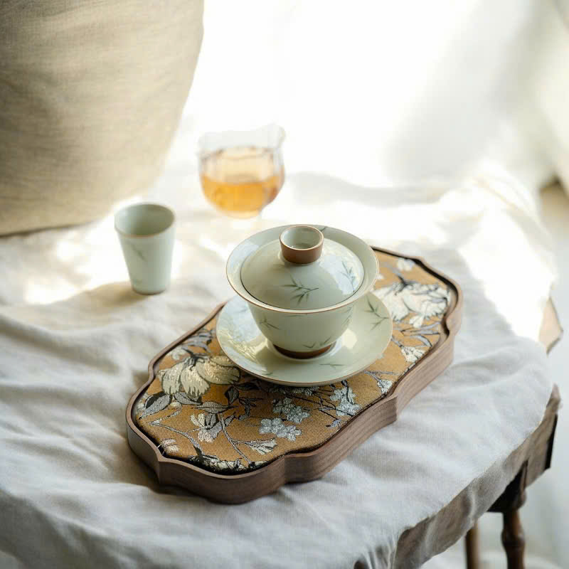 CHÉN KHẢI SỨ ĐẮP NỔI TRÚC TIẾT - VẼ TAY THỦ CÔNG - DUNG TÍCH 120ML