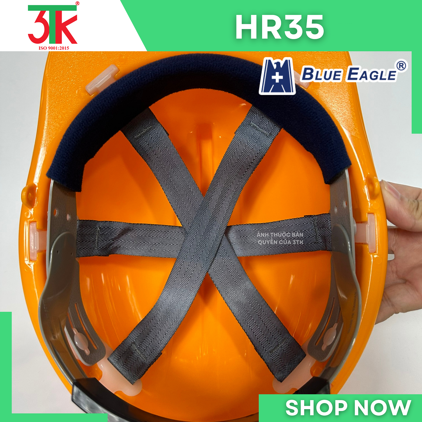 Mũ bảo hộ lao động Blue Eagle HR35