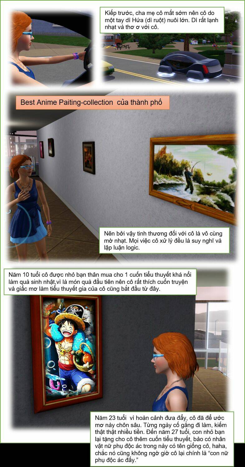 xuyên qua sách làm nữ phụ bi thảm-truyện sims chapter 3 2