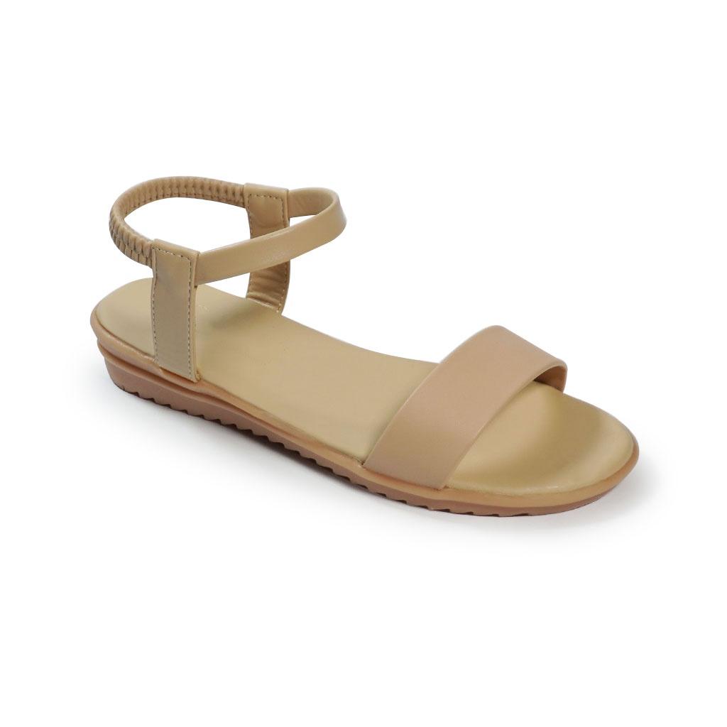 Sandal xẹp nữ quai ngang mã SD1F185