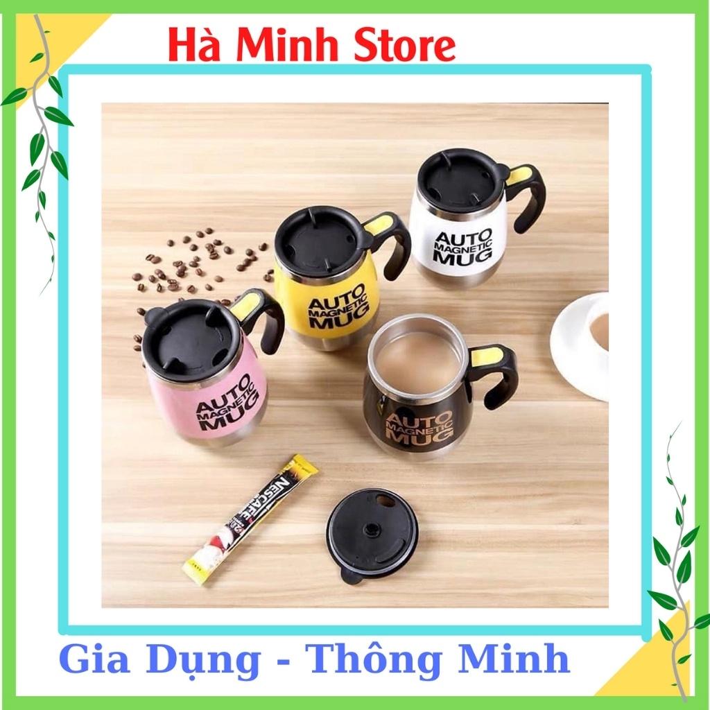 Cốc Cafe Tự Khuấy, Giữ Nhiệt, Giúp Đánh Tan Đường Sữa Các Loại Đồ Uống Tự Động Nhanh Chóng Tiện Lợi - Gia Dụng Hà Minh