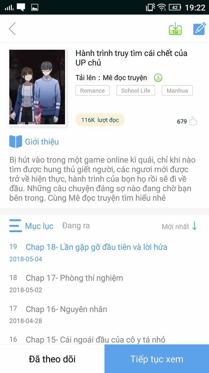 hành trình truy tìm cái chết của up chủ chapter 4 31