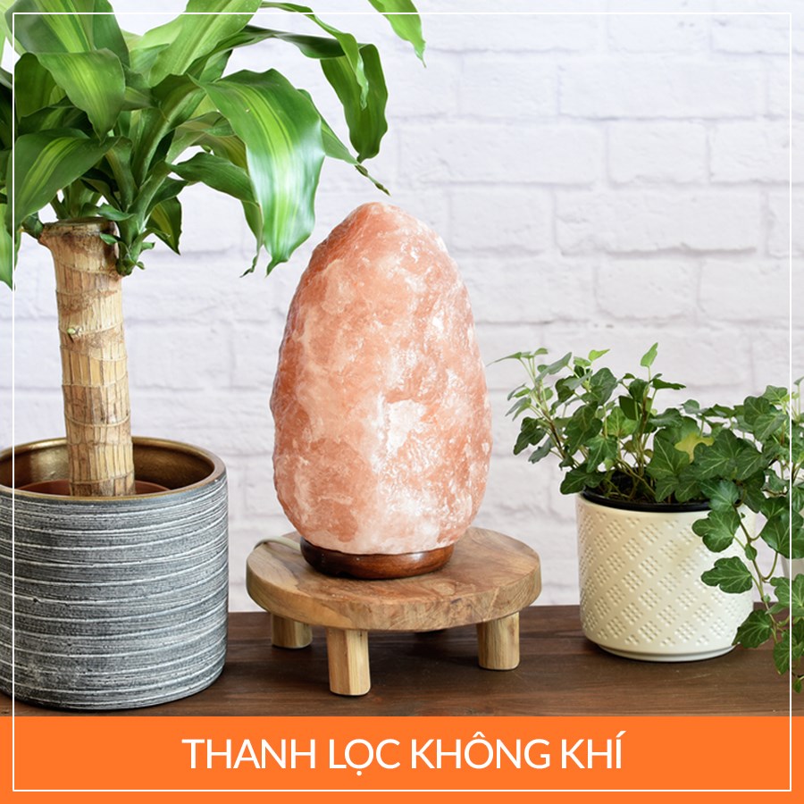 Đèn Đá Muối Tự Nhiên Himalaya Love Stone  ( 4kg - 4.5kg )