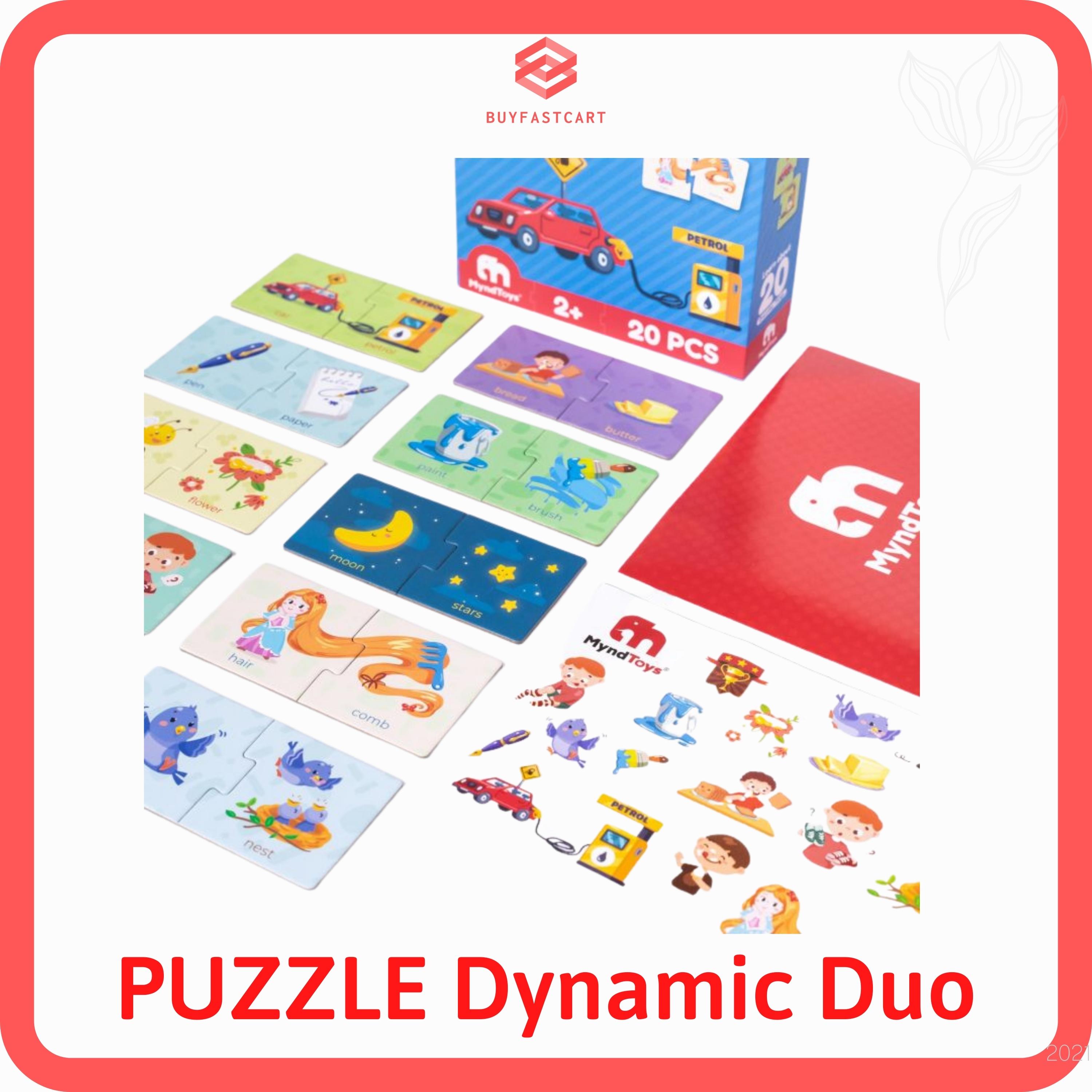 Đồ chơi xếp hình MyndToys My First Puzzle – Dynamic Duo