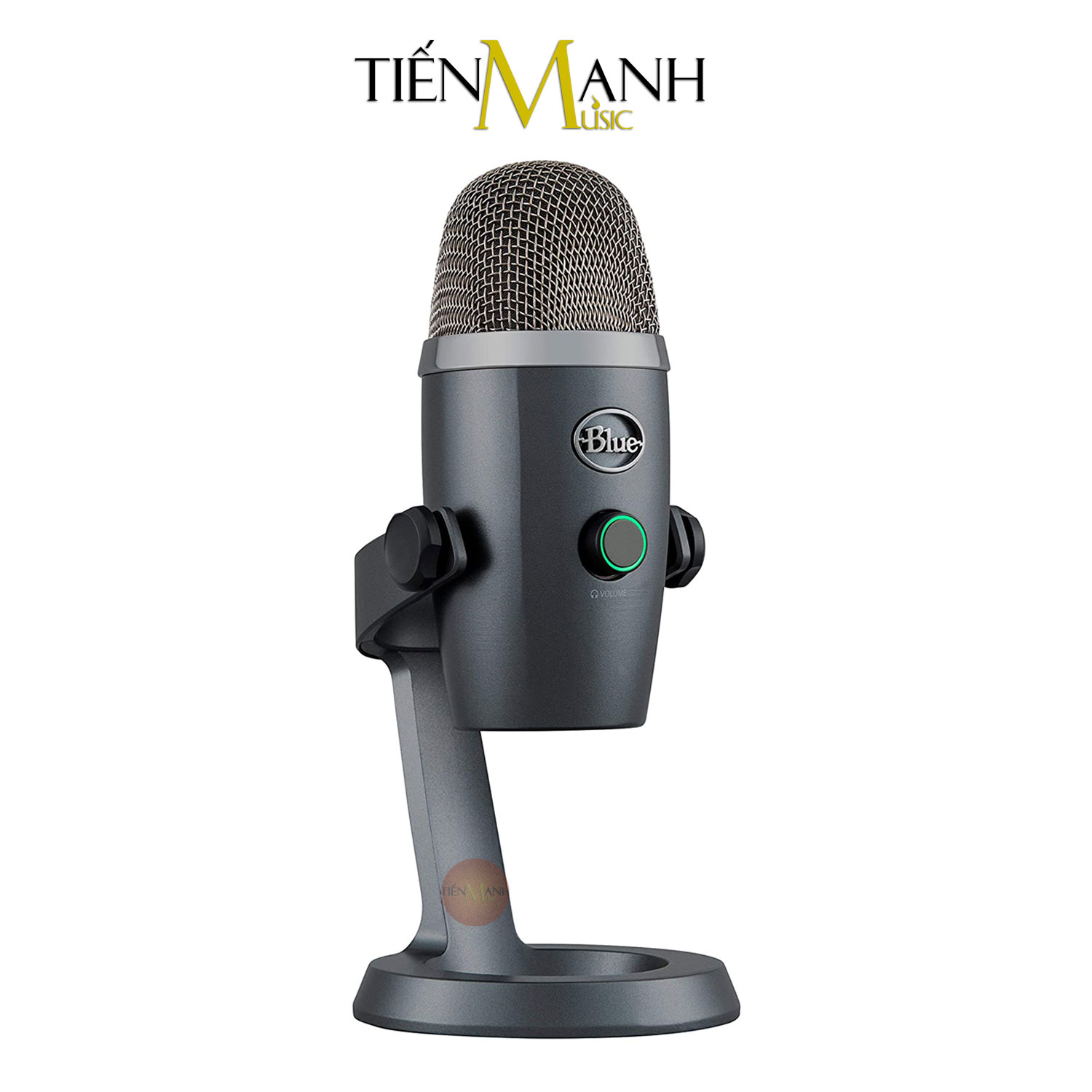 Micro Blue Yeti Nano USB Condenser Mic Thu Âm Podcast, Livestream, Radio, ASMR Microphone Phòng Studio Hàng Chính Hãng - Kèm Móng Gẩy DreamMaker