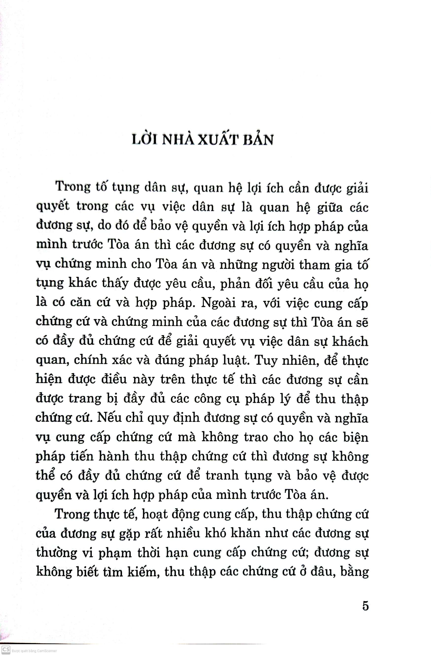 Cung cấp, thu thập chứng cứ của đương sự trong tố tụng dân sự Việt Nam