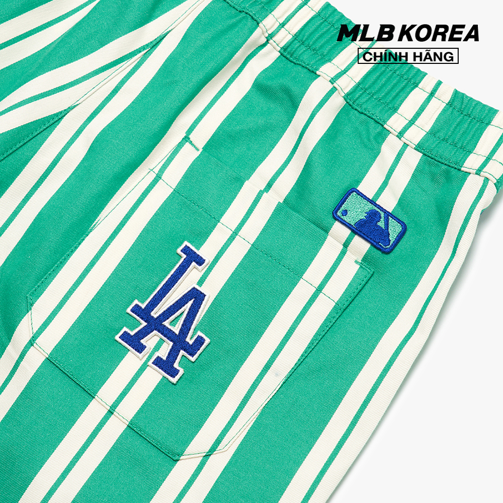 MLB - Quần shorts lưng thun Ethnic Stripe Bermuda 3ASM60223-07MTS