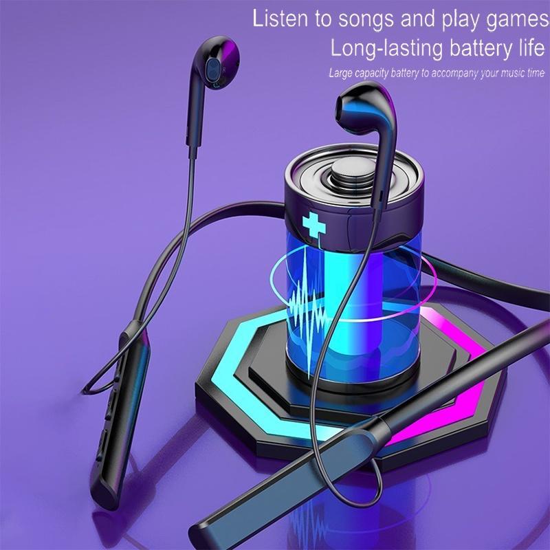 Tai Nghe Thể Thao GB-02 Bluetooth 5.0 Đeo Cổ Không Dây