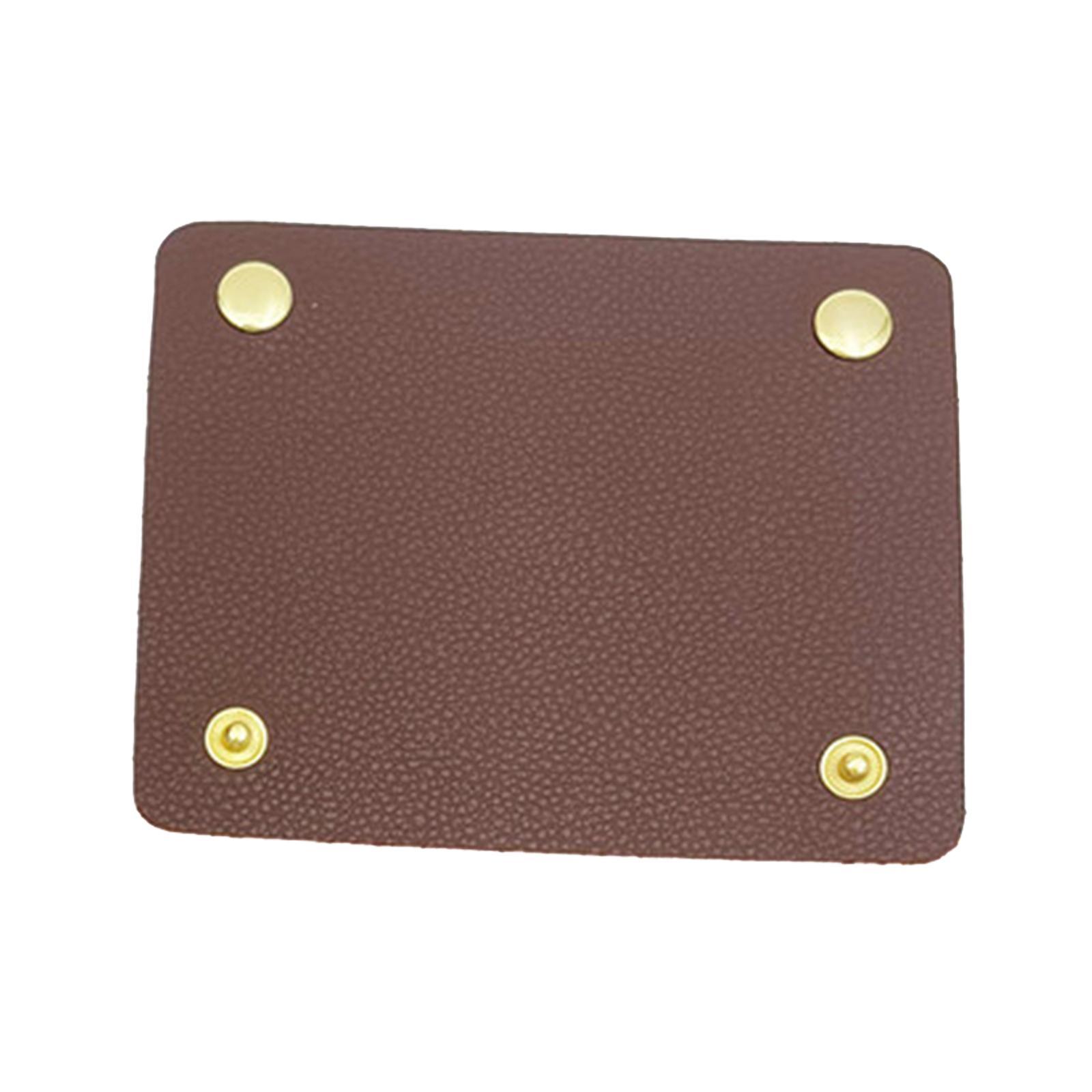 Handbag Grip Sleeve Cover Handle Grip Sleeve PU Leather for Wallet Purse Black