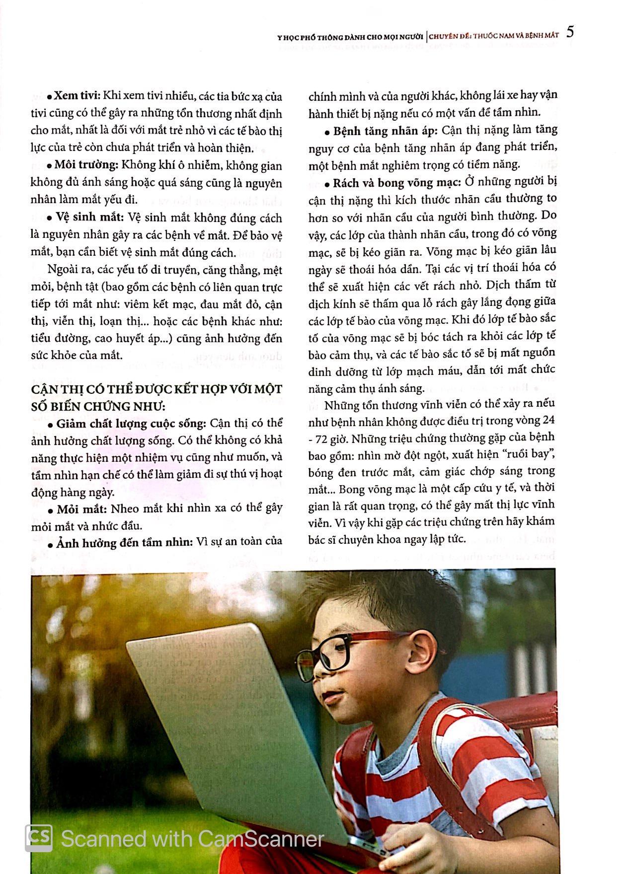 Y Học Phổ Thông Dành Cho Mọi Người - Chuyên Đề: Thuốc Nam Và Bệnh Mắt