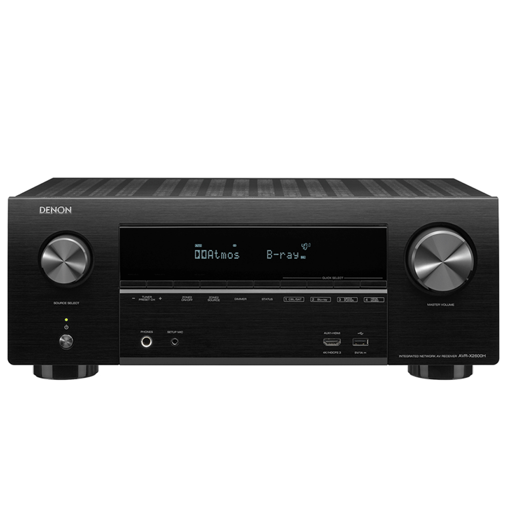 Ampli xem phim DENON AVR X2600H - Hàng chính hãng