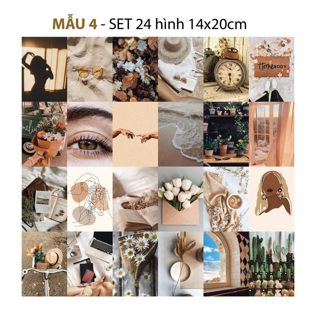 Set 24 hình Wall Collection Sticker dán tường trang trí decor phòng ngủ instargram - theme Mùa Thu 1304