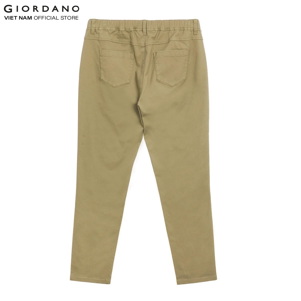 Quần Kaki Lửng Lưng Thun Nữ Giordano 05429229