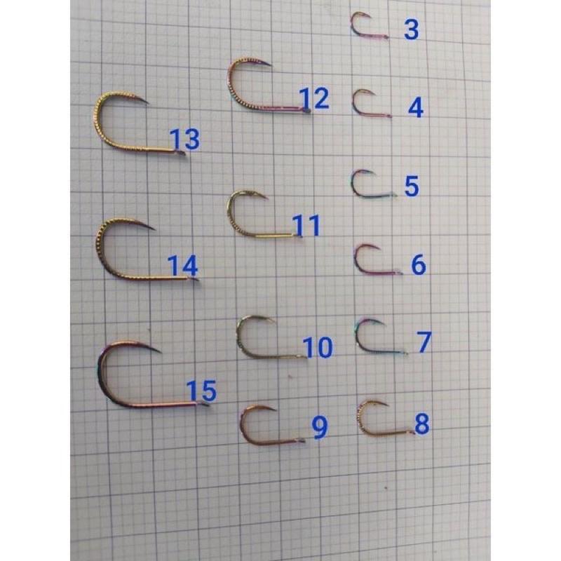 Lưỡi titan 7 màu gân xoắn có ngạnh