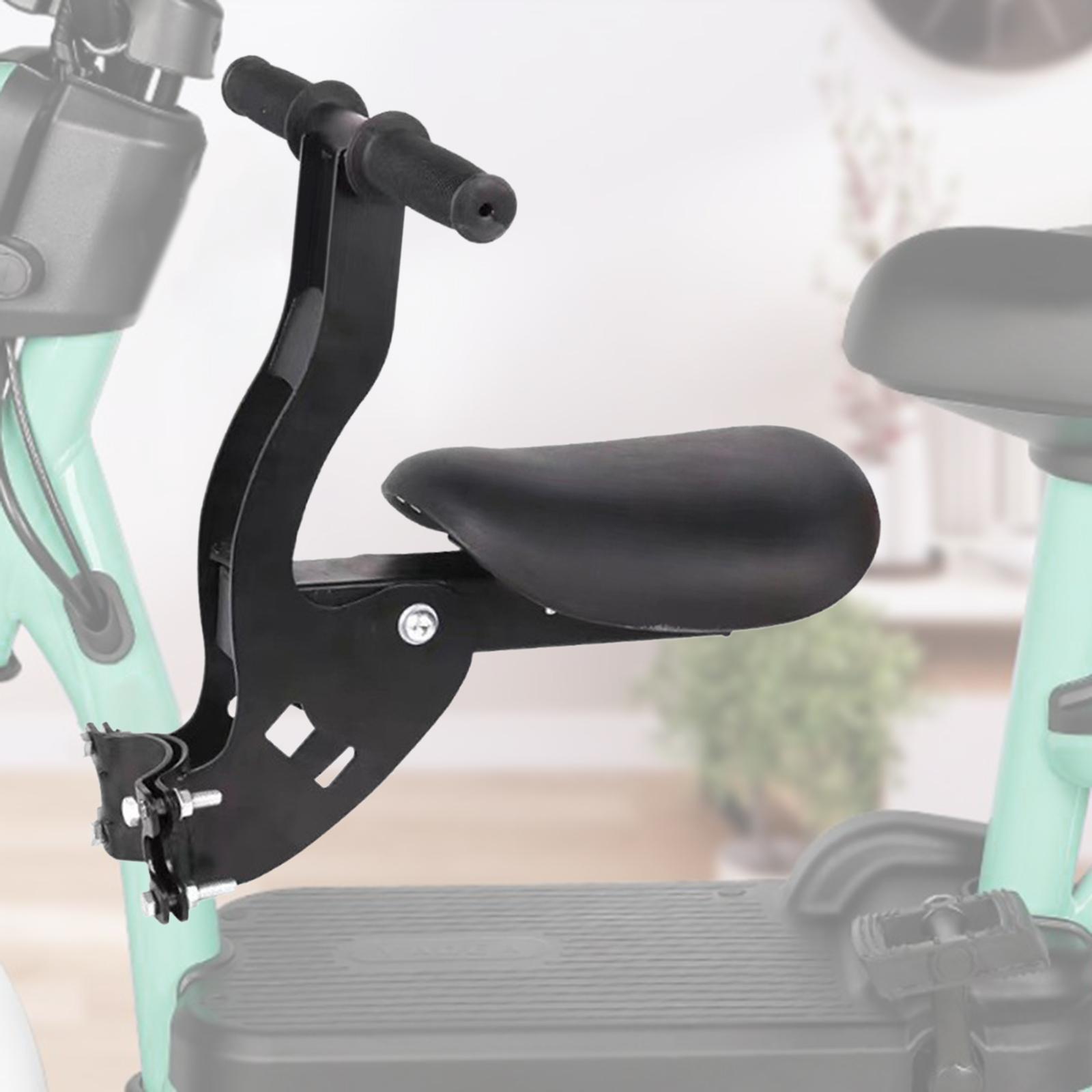 Child Seat Front Mounted Comfortable Carrier for Folding Bikes