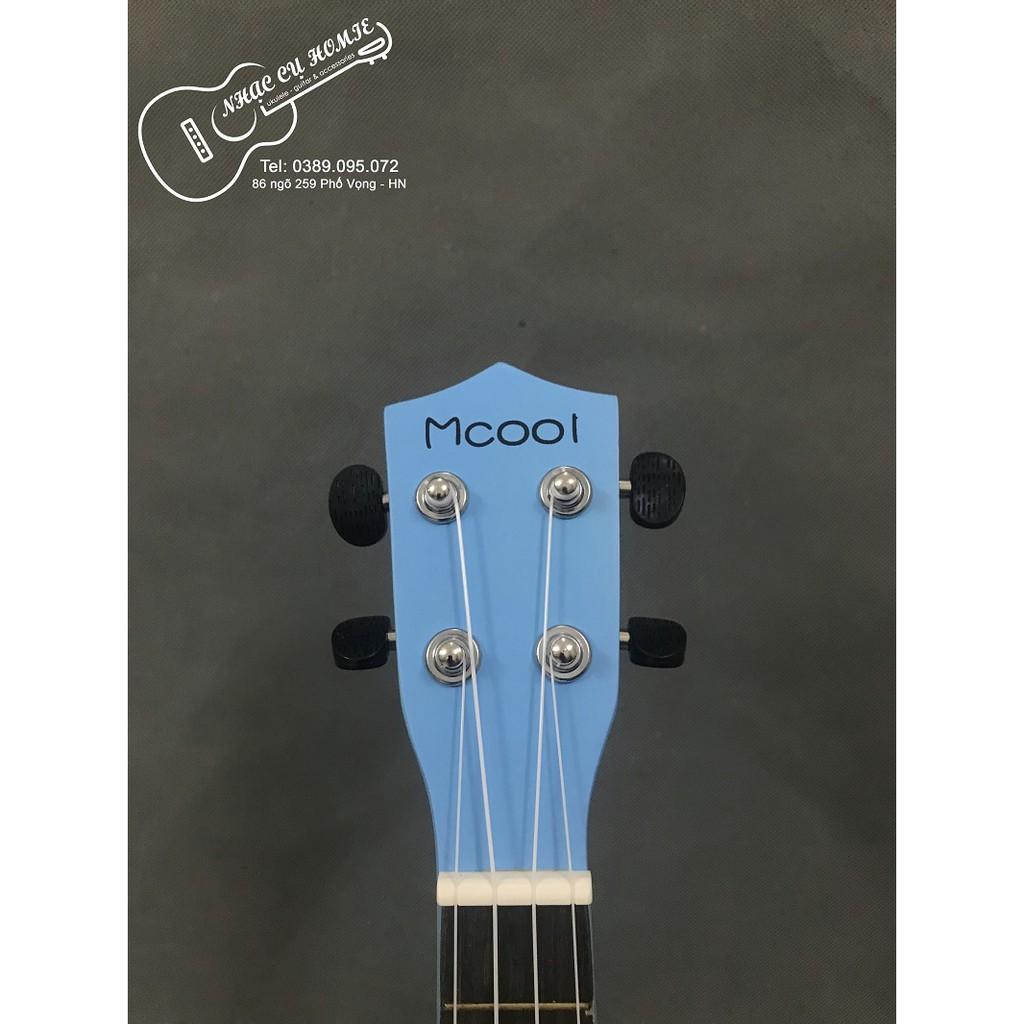 (RẺ VÔ ĐỊCH) ĐÀN UKULELE CONCERT XANH DA TRỜI MCOOL