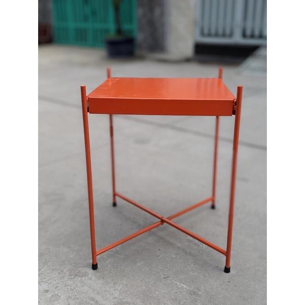 Bàn Chanh Vuông Cao 51cm cùng các Loại Ghế Xếp