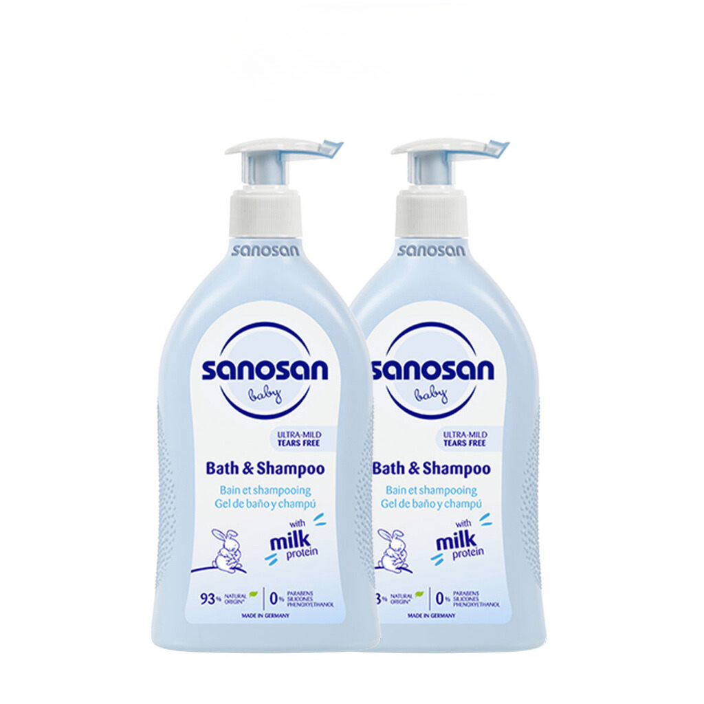 Sữa tắm gội Sanosan Baby Bath and Shampoo 500ml