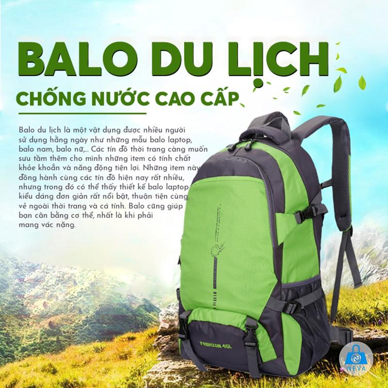 (HÀNG MỚI) BALO DU LỊCH CHỐNG NƯỚC CAO CẤP 45L -G9104