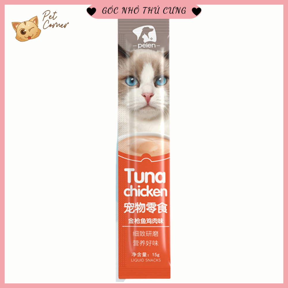 Súp thưởng cho mèo nhiều loại Shizuka | Ciao | Cat Food | Pet Snacks | Masti (15gr)