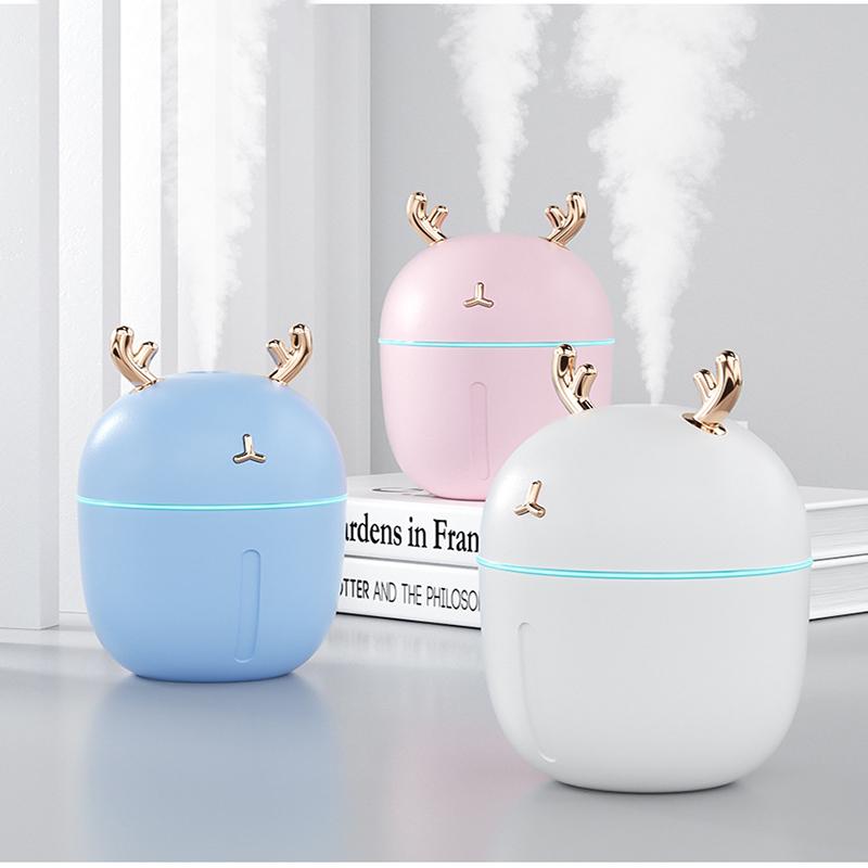 Thú Dễ Thương Máy Phun Sương Tạo Độ Ẩm Sáng Tạo Usb Cắm Nhà Xe Ô Tô Mini Thanh Lọc Không Khí Tạo Ẩm Phun Nước Bổ Sung Nhạc Cụ