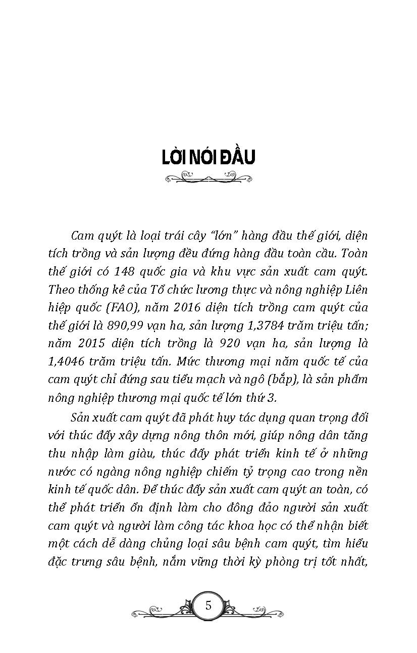 Nông Nghiệp Xanh, Sạch - Phòng Trị Bệnh Sâu Hại Cam Quýt