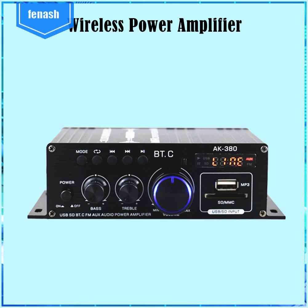 Bộ Khuếch Đại Âm Thanh HIFI AK380 2 Kênh 40W + 40W Karaoke