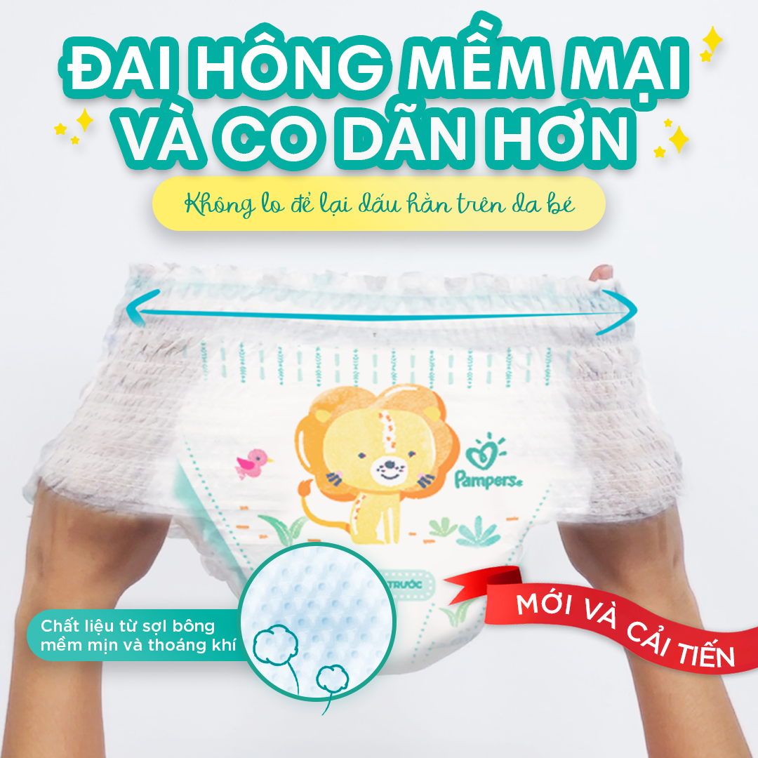 Combo 2 Thùng Ultra Box 3 Gói Tã Quần PAMPERS Giữ Dáng L108/XL96/XXL84