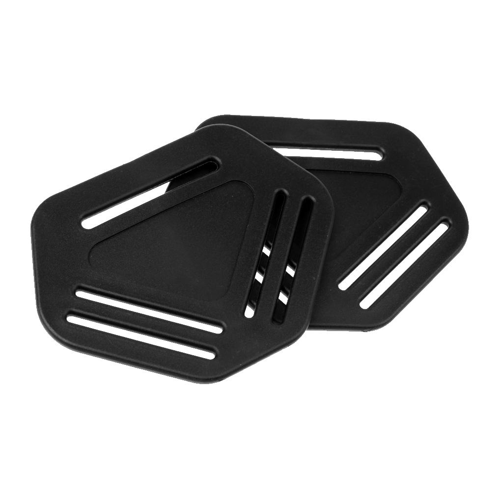 Pack of 5 Safety Belt Buckle Full Body Climbing Harness Splitter Plate
