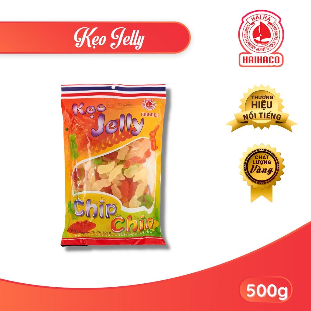 Kẹo Dẻo Chip Chip Jelly HẢI HÀ (Túi 500g) - Hàng chính hãng