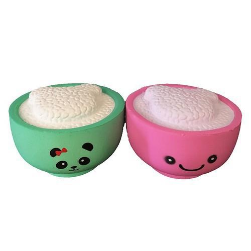 Squishy bát cơm hồng cảm xúc  khổng lồ - đáng yêu hết cỡ     Zgiá sập kh2