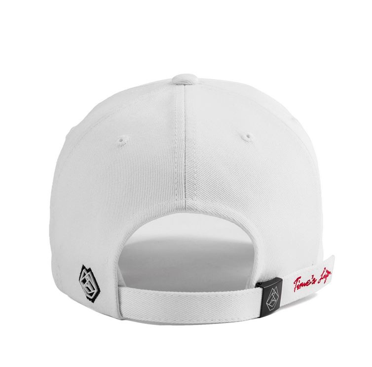 PREMI3R Mũ lưỡi trai Nón ballcap CURSIVE LOGO WHITE Mũ lưỡi trai phong cách hàn quốc nón thương hiệu chính hãng