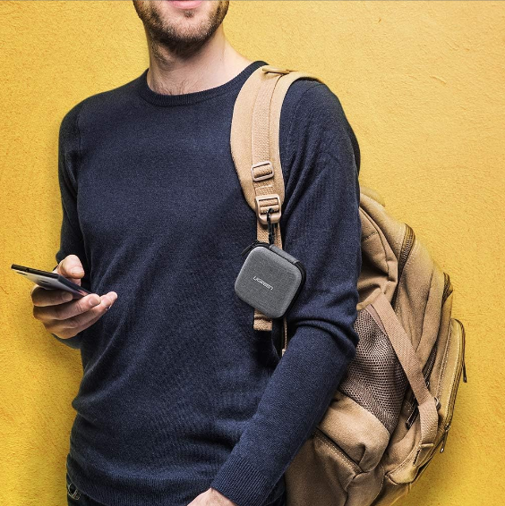 Hộp Đựng Phụ Kiện Tai Nghe Ugreen 70577(80x80x40 mm) - Hàng chính hãng