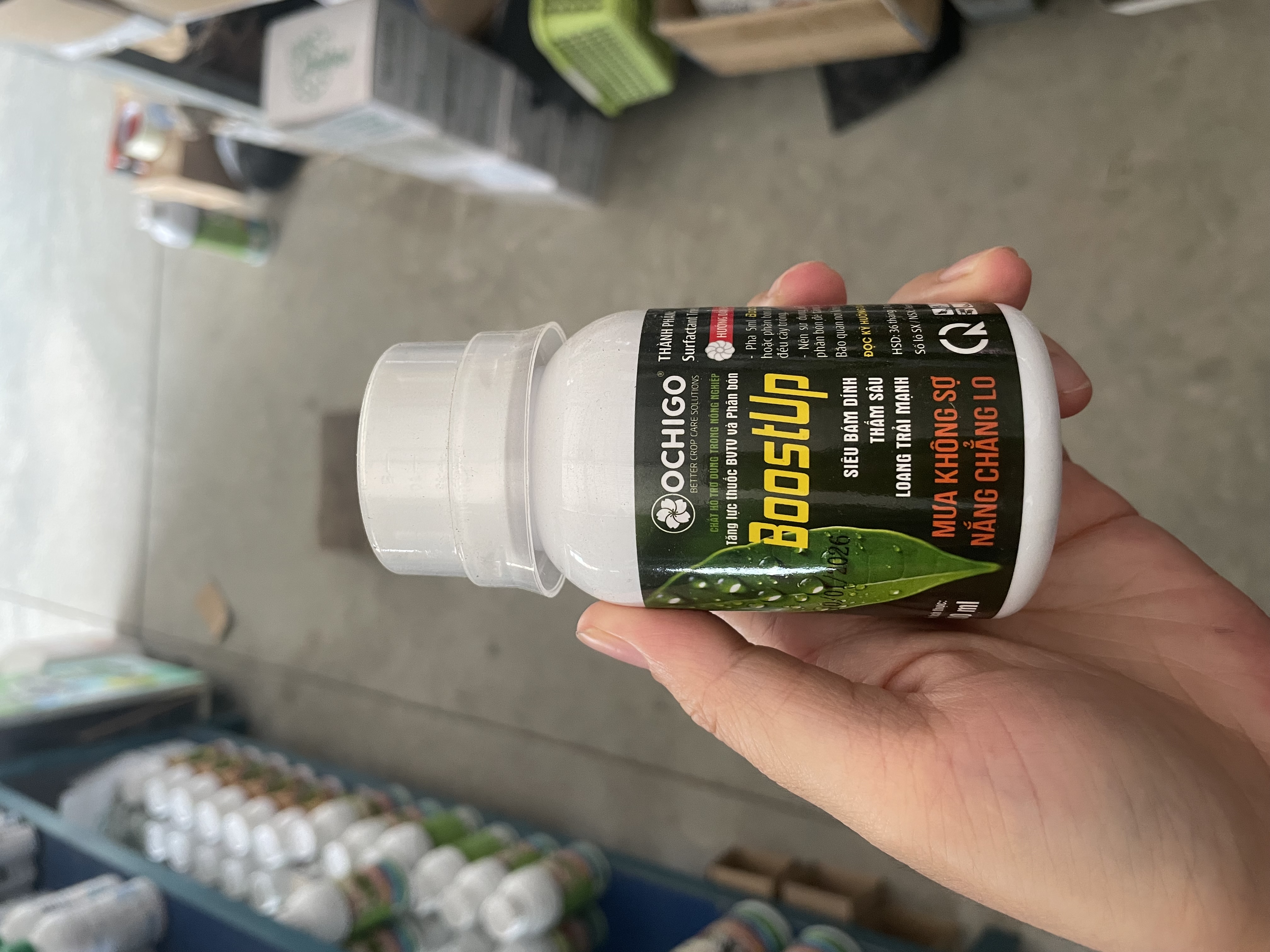 Boostup (100ml) mạnh hơn fast x10 - Giúp Loang Rộng, Thấm Sâu Khi Phun Xịt Trong Nông Nghiệp