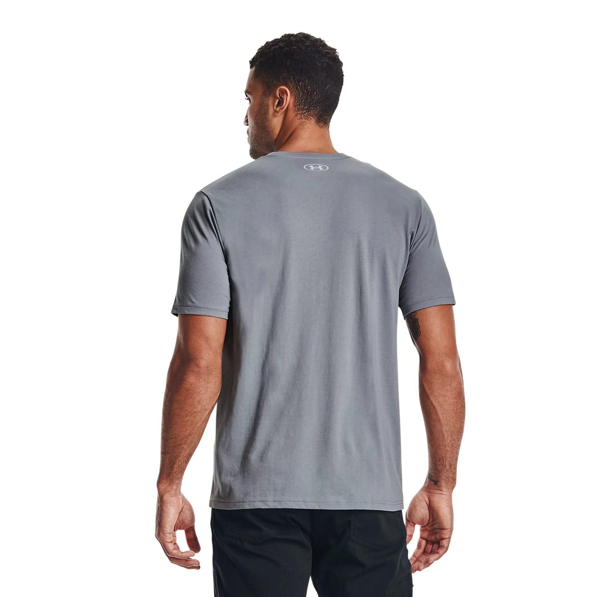 Áo thun tay ngắn thể thao nam Under Armour Stacked Logo Fill - 1361903-035