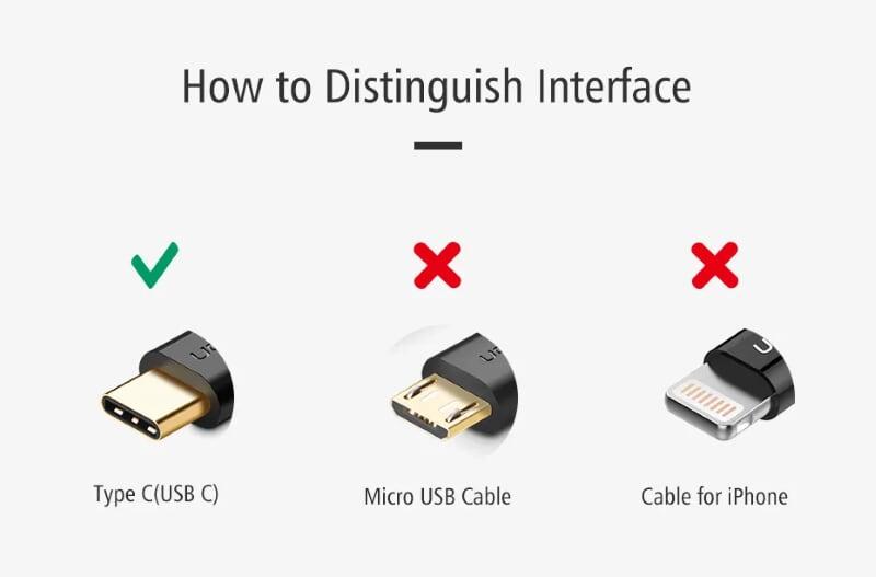 Ugreen UG30702US154TK 13CM Màu TRắng Dây USB Type-C sang USB 3.0 - HÀNG CHÍNH HÃNG