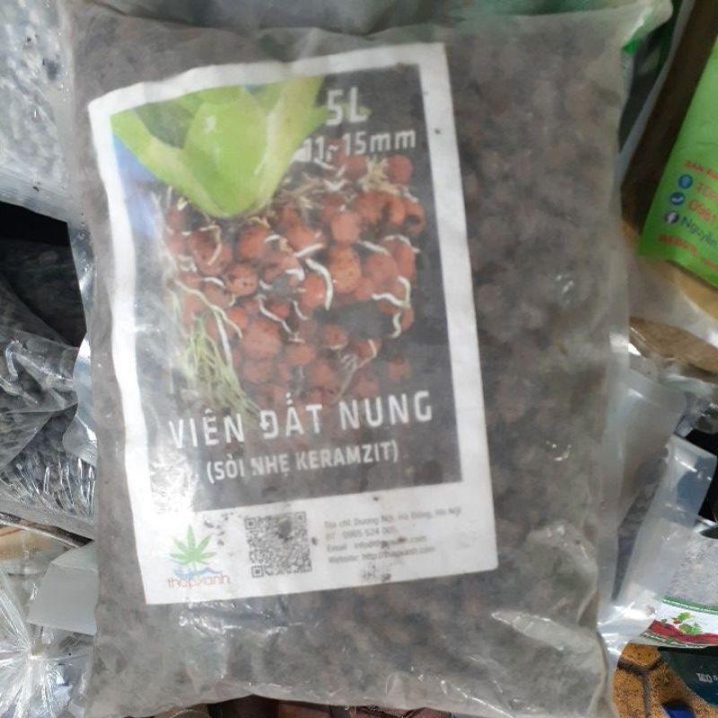 1kg đất nung dùng để trồng lan, trồng rau thủy canh
