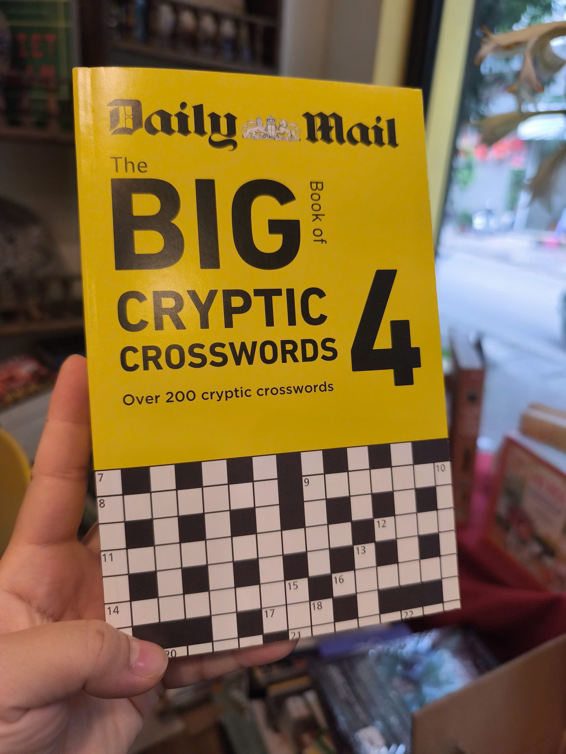 Sách - Big Book of Cryptic Crosswords 4 | Games / Ngoại văn Nhập khẩu UK / Trò chơi ô chữ giải trí