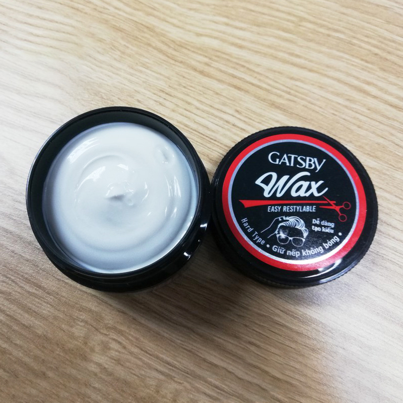 Wax Vuốt Giữ Nếp Gatsby Gốc Nước Cứng Easy Restylable Hard Type + Tặng Reuzel Grooming Tonic - Chính hãng - EASY RESTYLABLE POMADE 65G